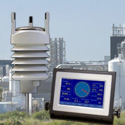 Orion™ weather station shown with optional Weather Display. Orion™ weather station shown with optional Weather Display.