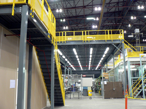 Structural Steel Mezzanine