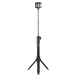 8.5&apos; Tall Cordless Light, Rechargeable and Quick to Deploy