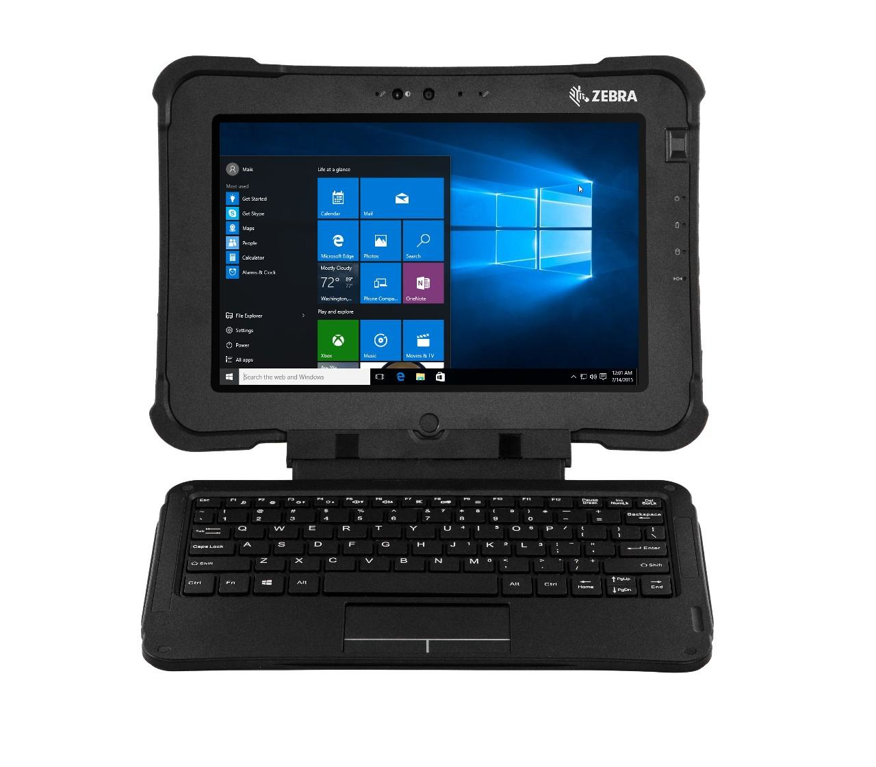 10&rdquo; WINDOWS&circledR; 2-IN-1 RUGGED LAPTOP / TABLET - Mil Std, IP65, C1D2