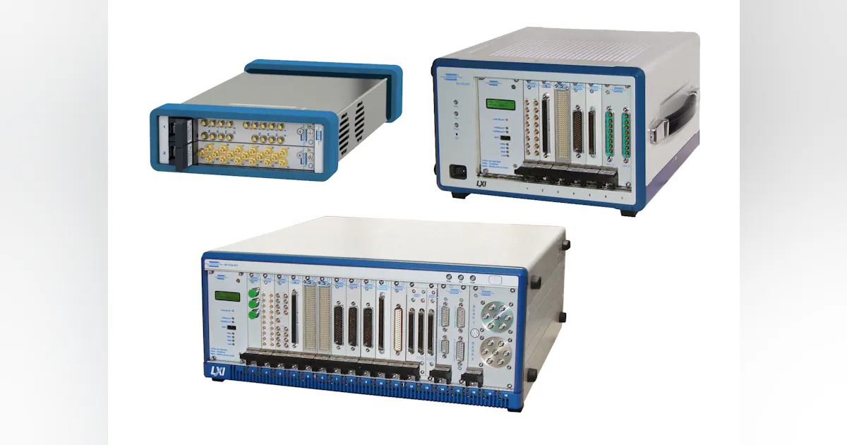 LXI (Ethernet) Modular Chassis | Military Aerospace
