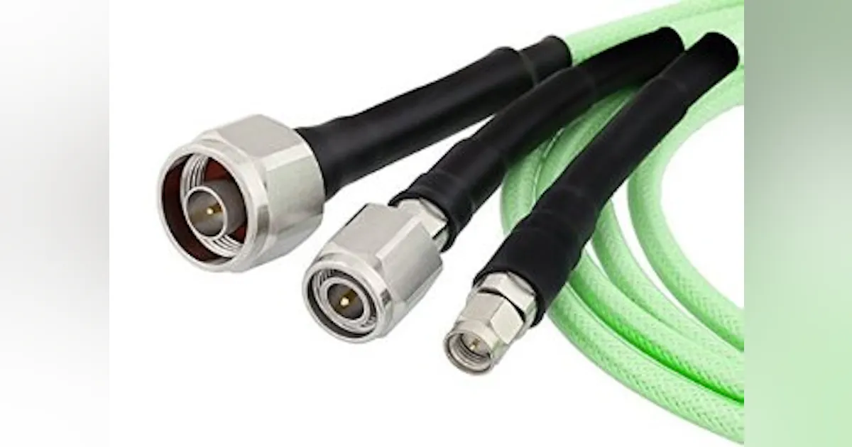 Low Loss RF Test Cables - DC to 18GHz and Extended Options to 30GHz ...