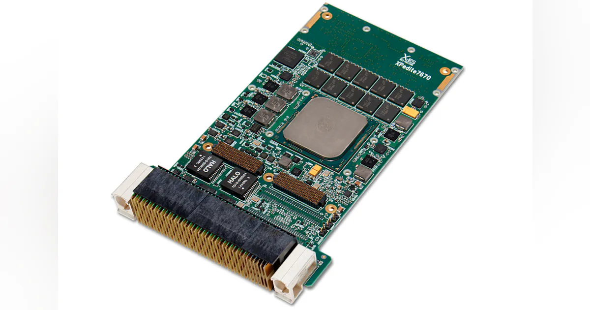 XPedite7670 | Intel® Xeon® D Processor-Based 3U VPX-REDI Module with ...