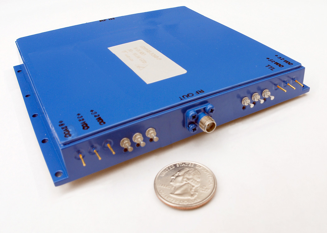 CTT has delivered production quantities of amplifiers with power levels from 10 through 200 Watts.