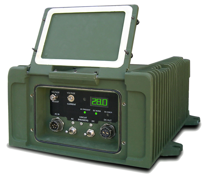PP2953D/U and PP6224C/U Tactical Power Supply (TPS) From Custom Manufacturing & Engineering