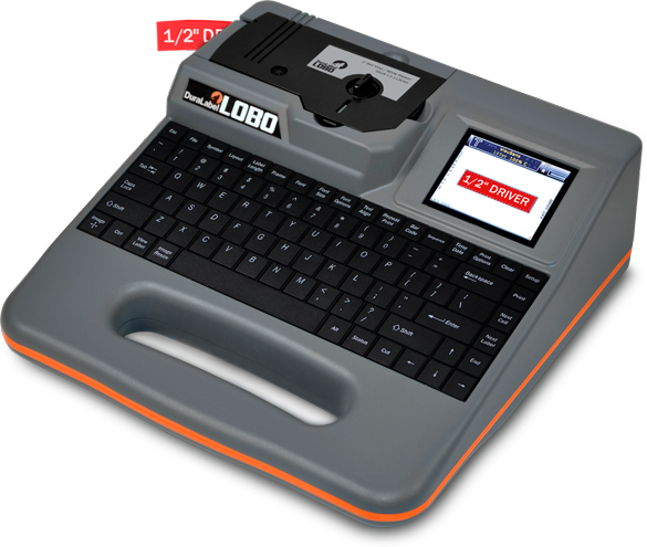 DuraLabel Lobo industrial label and sign printer.