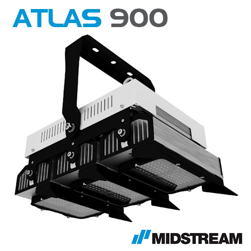 Atlas 900 LED Floodlight - www.midstreamlighting.com