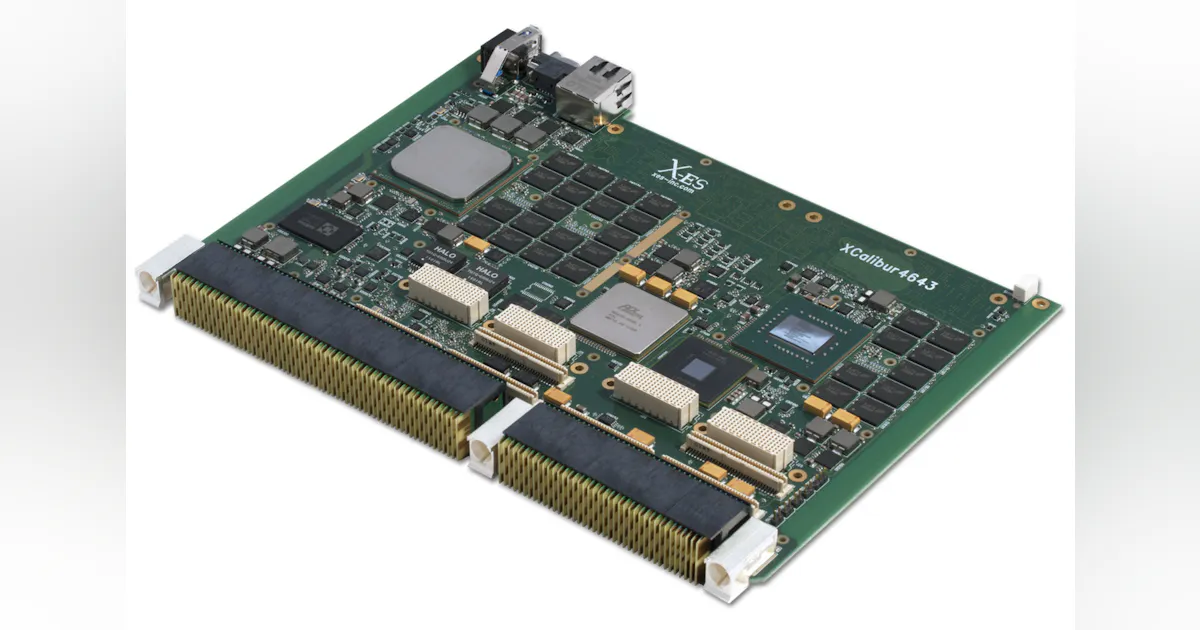 XCalibur4643 | Intel® Xeon® D Processor-Based 6U VPX Module with Quad ...