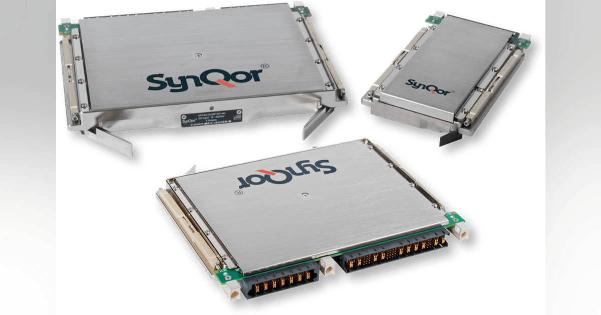 SynQor VITA 62 VPX Power Supplies | Military Aerospace