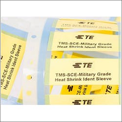 TMS-SCE Military Grade Heat Shrink Identification Sleeves TMS-SCE Military Grade Heat Shrink Identification Sleeves