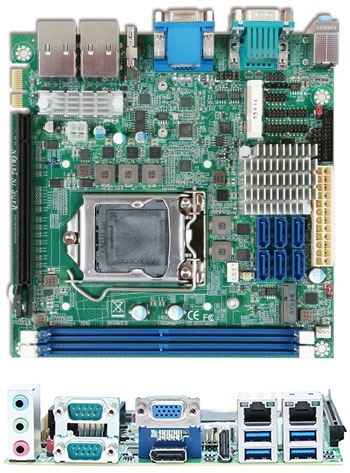 Portwell WADE-8017 Mini-ITX Embedded System Board | Military Aerospace