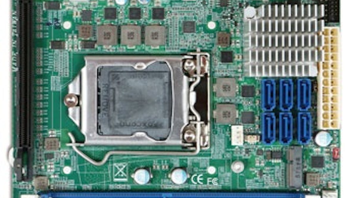 Portwell&apos;s WADE-8017: A Mini-ITX embedded system board based on the 6th generation Intel Core processor and Intel Q170 chipset