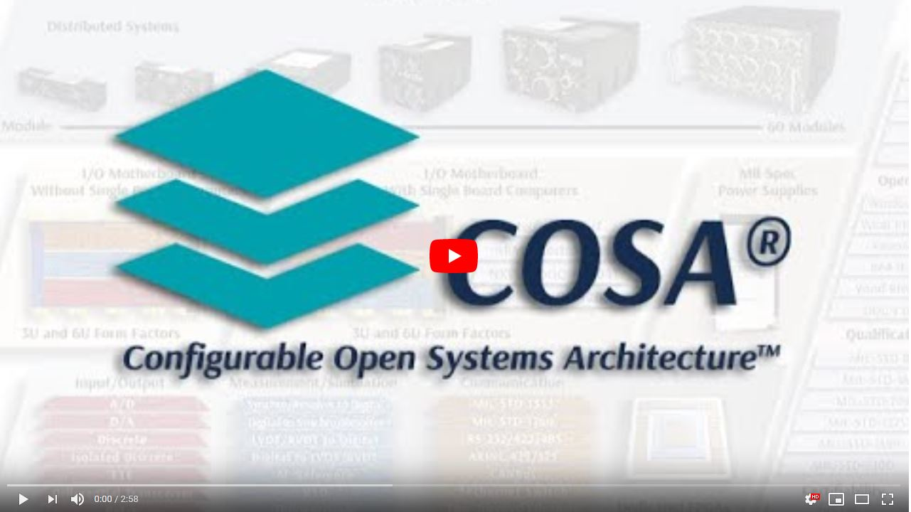 COSA Design Advantages | Military Aerospace