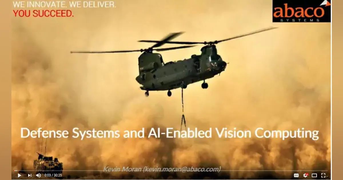 Defense Systems and AI-Enabled Vision Computing | Military Aerospace