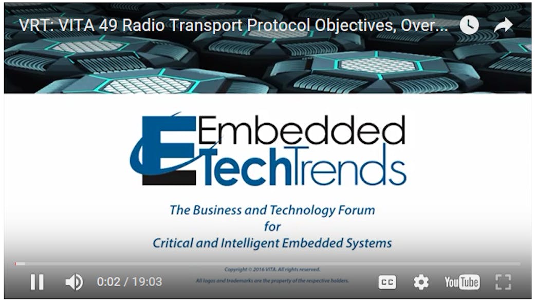 VRT: VITA 49 Radio Transport Protocol Objectives, Overview, and ...