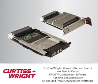 Curtiss-Wright, Green Hills, and Harris are First to Demo FACE&trade;-Conformant Software Running Simultaneously on x86 and Power Architecture Platforms