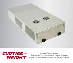 Curtiss-Wright Debuts Industry’s First 2-Channel 40 Gigabit Ethernet Digital Data Recorder Solution for ISR Applications Curtiss-Wright Debuts Industry’s First 2-Channel 40 Gigabit Ethernet Digital Data Recorder Solution for ISR Applications