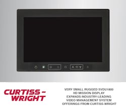 New 7” SVDU1800 delivers full HD 1920x1080 resolution, high brightness, robust construction, and an embedded processor option in highly compact touchscreen HD mission display New 7” SVDU1800 delivers full HD 1920x1080 resolution, high brightness, robust construction, and an embedded processor option in highly compact touchscreen HD mission display