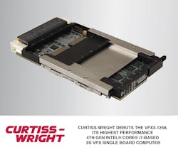 New VPX3-1258 delivers 2.4GHz quad-core (8-thread) performance New VPX3-1258 delivers 2.4GHz quad-core (8-thread) performance