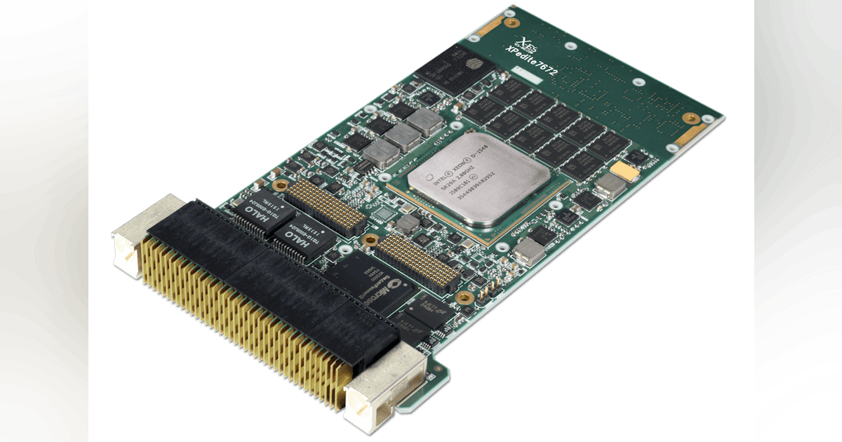 Intel® Xeon® D Single Board Computers Now Available from X-ES with Up ...