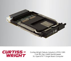 NEW VPX3-1260 DELIVERS “SCREAMING FAST” COMPUTE PERFORMANCE, UP TO 4.4 GHZ, FEATURING JUST ANNOUNCED INTEL XEON E-2176M 6-CORE/12-THREAD (“COFFEE LAKE”) PROCESSOR NEW VPX3-1260 DELIVERS “SCREAMING FAST” COMPUTE PERFORMANCE, UP TO 4.4 GHZ, FEATURING JUST ANNOUNCED INTEL XEON E-2176M 6-CORE/12-THREAD (“COFFEE LAKE”) PROCESSOR