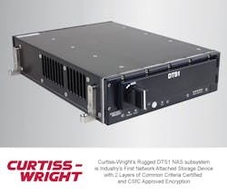 Curtiss-Wright Announces Industry’s First Network Attached Storage Device with 2 Layers of Common Criteria Certified and CSfC Approved Encryption Curtiss-Wright Announces Industry’s First Network Attached Storage Device with 2 Layers of Common Criteria Certified and CSfC Approved Encryption
