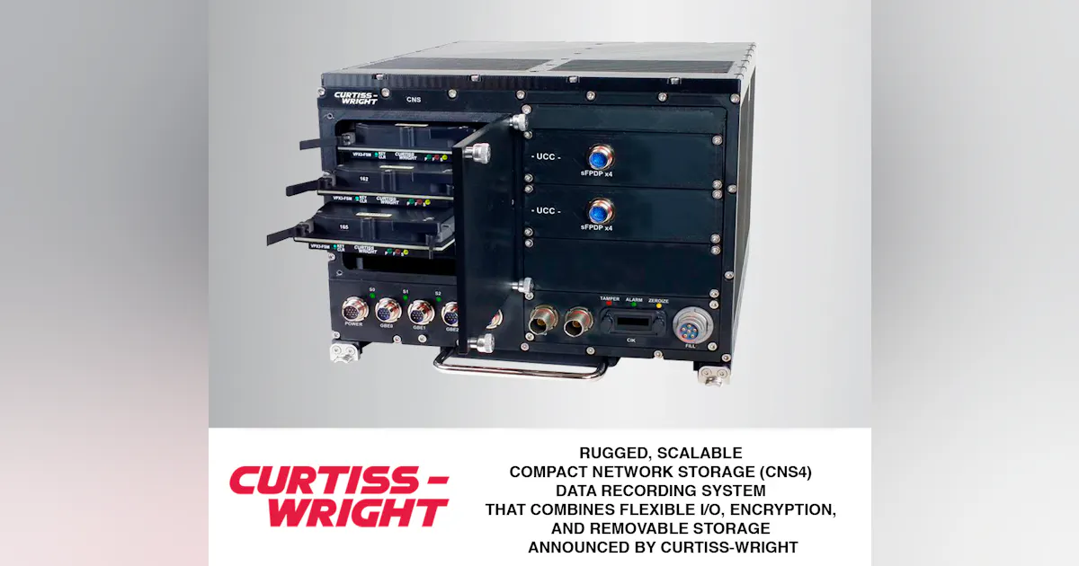 RUGGED DATA RECORDING SYSTEM THAT COMBINES FLEXIBLE I/O, ENCRYPTION ...