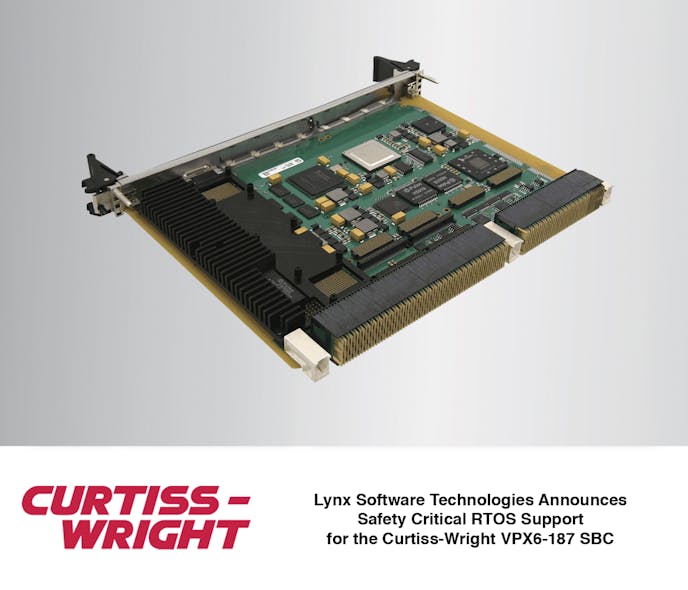 Ruggedized single-board computer now offers COTS development and deployment platform for latest version of LynxOS-178