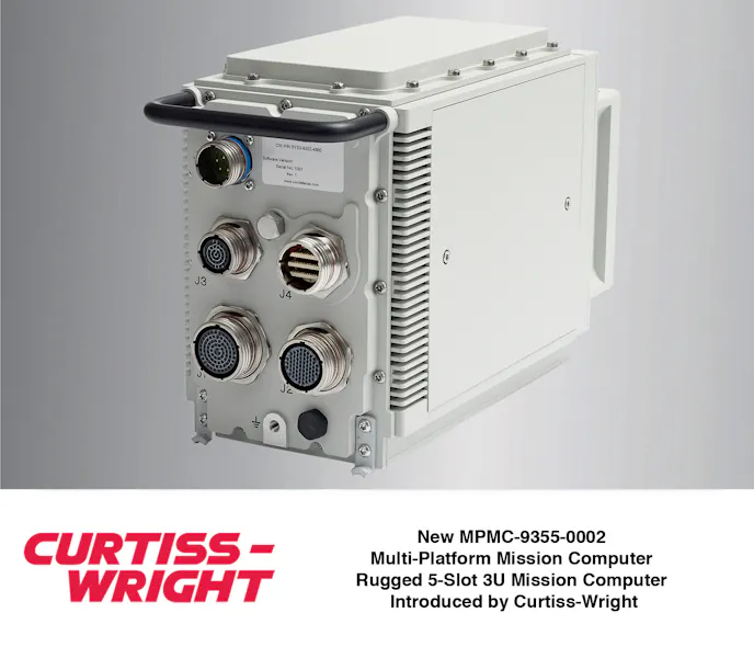 New Rugged 5-Slot 3U Mission Computer Introduced by Curtiss-Wright ...
