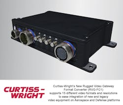 SMALL, LIGHTWEIGHT COTS-BASED RUGGED VIDEO GATEWAY FORMAT CONVERTER (RVG-FC1) SUPPORTS 15 DIFFERENT VIDEO FORMATS AND RESOLUTIONS SMALL, LIGHTWEIGHT COTS-BASED RUGGED VIDEO GATEWAY FORMAT CONVERTER (RVG-FC1) SUPPORTS 15 DIFFERENT VIDEO FORMATS AND RESOLUTIONS