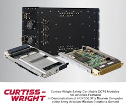 HENSOLDT’S NEW CONFIGURABLE SAFETY-CERTIFIABLE MISSION COMPUTER SUPPORTS AVIATION SAFETY STANDARDS DO-254 AND DO-178C UP TO DAL B WITH CURTISS-WRIGHT OPENVPX™ MODULES AND COREAVI® GRAPHICS DRIVERS HENSOLDT’S NEW CONFIGURABLE SAFETY-CERTIFIABLE MISSION COMPUTER SUPPORTS AVIATION SAFETY STANDARDS DO-254 AND DO-178C UP TO DAL B WITH CURTISS-WRIGHT OPENVPX™ MODULES AND COREAVI® GRAPHICS DRIVERS