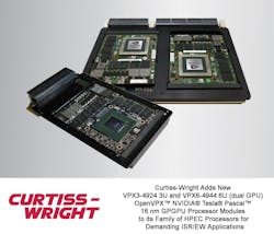 TESLA P6-BASED VPX3-4924 3U OPENVPX™ (SINGLE GPU) AND VPX6-4944 6U OPENVPX™ (DUAL GPU) MODULES ENHANCE VIRTUALIZATION AND DATA TRANSFERS IN HPEC SYSTEMS TESLA P6-BASED VPX3-4924 3U OPENVPX™ (SINGLE GPU) AND VPX6-4944 6U OPENVPX™ (DUAL GPU) MODULES ENHANCE VIRTUALIZATION AND DATA TRANSFERS IN HPEC SYSTEMS