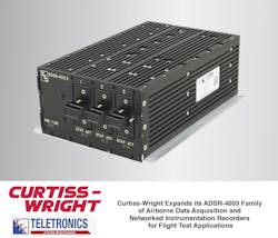 CURTISS-WRIGHT’S ADSR-4003 FAMILY SUPPORTS NETWORKED HIGH-SPEED CAMERA RECORDING AND HIGH-DEFINITION VIDEO RECORDING CURTISS-WRIGHT’S ADSR-4003 FAMILY SUPPORTS NETWORKED HIGH-SPEED CAMERA RECORDING AND HIGH-DEFINITION VIDEO RECORDING