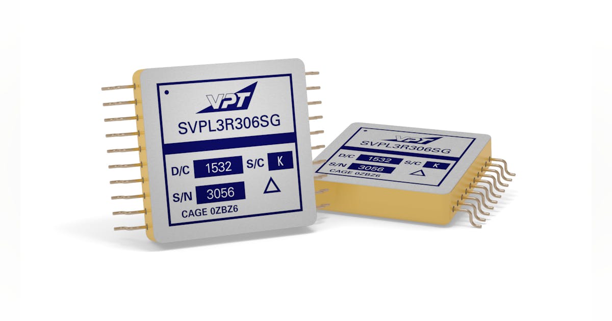VPT Introduces Radiation Hardened Point of Load Converters | Military ...