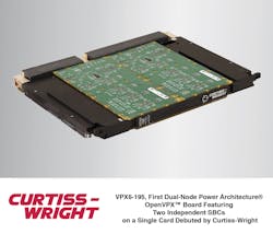 New VPX6-195 SBC provides dual independent AltiVec™-based Freescale™ T2080 processors, each with its own power, I/O, FPGA and XMC mezzanine site New VPX6-195 SBC provides dual independent AltiVec™-based Freescale™ T2080 processors, each with its own power, I/O, FPGA and XMC mezzanine site