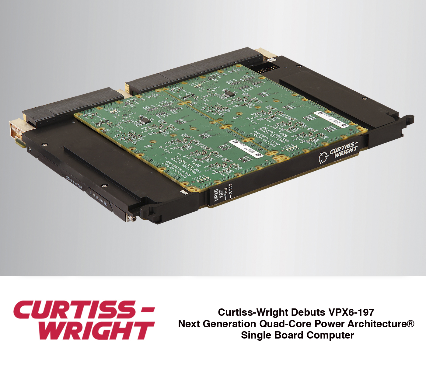 New, dual threaded 64-bit Altivec&trade;-enabled VPX6-197 SBC features a quad-core T2080 processor, delivers 1.8 GHz non-throttling processing performance with only 42 watts of power dissipation