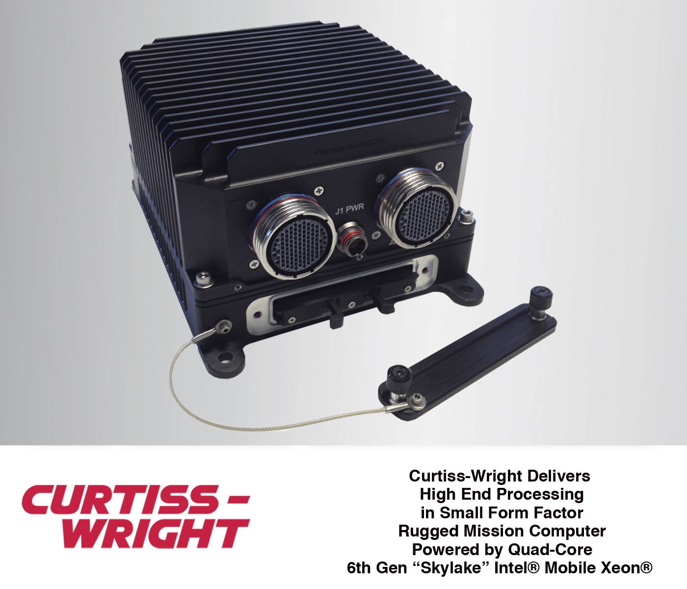 Curtiss-Wright DuraCOR 8043 Mission Computer delivers high speed processing with the Intel Xeon 'Skylake'