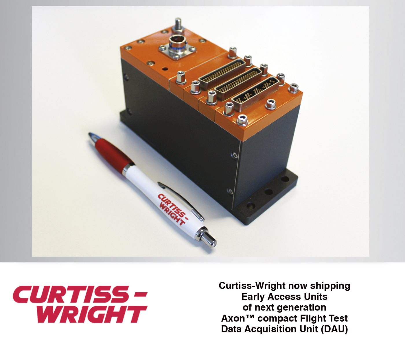 NEW LIGHTWEIGHT, COMPACT AXON DAU PROVIDES FTI ENGINEERS WITH UNPRECEDENTED FLEXIBILITY, SCALABILITY AND RELIABILITY