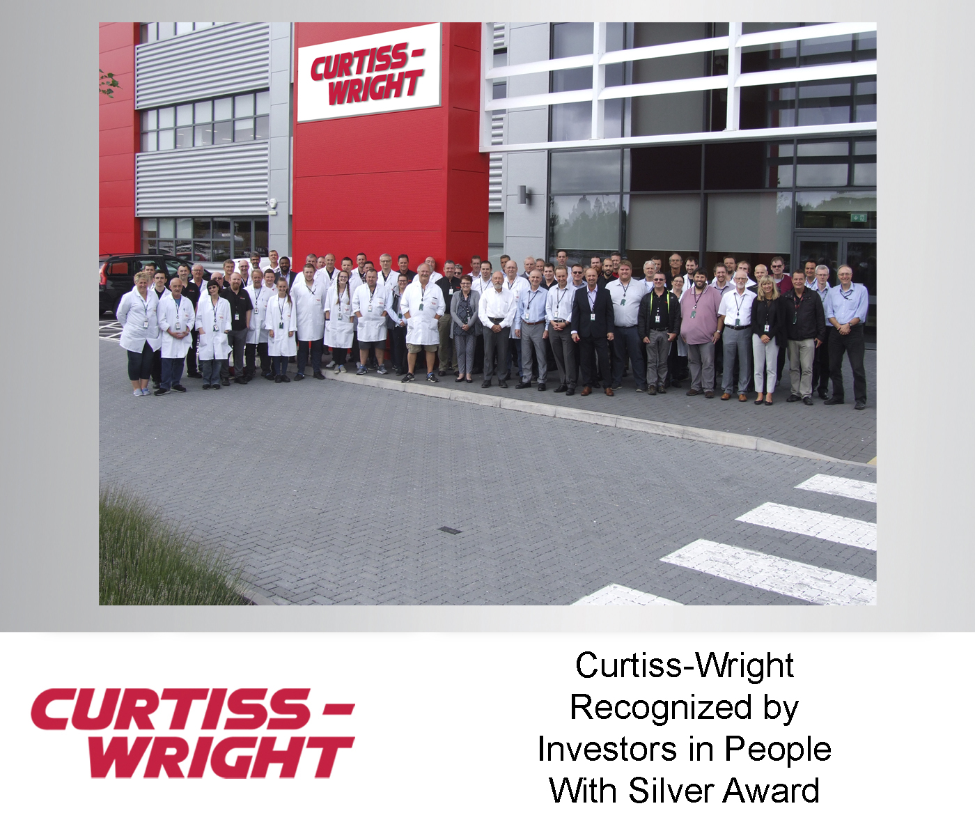 Curtiss-Wright Recognized by Investors in People With Silver Award