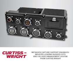 Integrated COTS-based VRD1 VMS solution now also provides metadata capture support for industry’s leading cameras and sensors Integrated COTS-based VRD1 VMS solution now also provides metadata capture support for industry’s leading cameras and sensors
