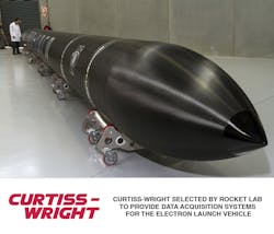 CURTISS-WRIGHT SELECTED BY ROCKET LAB TO PROVIDE DATA ACQUISITION SYSTEMS FOR THE ELECTRON LAUNCH VEHICLE CURTISS-WRIGHT SELECTED BY ROCKET LAB TO PROVIDE DATA ACQUISITION SYSTEMS FOR THE ELECTRON LAUNCH VEHICLE