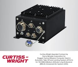 Curtiss-Wright Awarded Contract for Rugged Tactical Mission Computer Used on TAI ANKA Medium-Altitude Long Endurance (MALE) Unmanned Air System (UAS) Curtiss-Wright Awarded Contract for Rugged Tactical Mission Computer Used on TAI ANKA Medium-Altitude Long Endurance (MALE) Unmanned Air System (UAS)