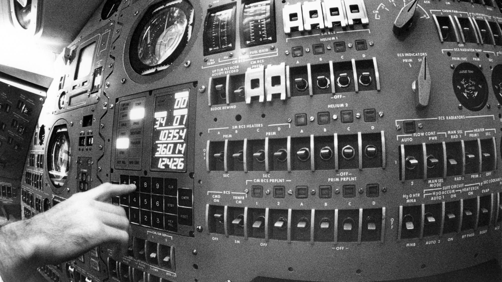 The Apollo navigation computer began with a small, rudimentary general ...