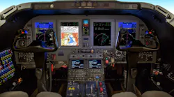 Beechjet Flight Deck