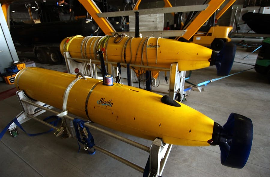 Battle-Space Preperation Autonomous Underwater Vehicles (BPAUVs) are small, fast, underwater robots that map the ocean floor bottom near the shore, detect changes in inshore conditions, and hunt mines.
