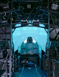 Simulators for even high-performance weapons systems like the F-35 joint strike fighter are being made in versions that can be shipped to deployed fight crews. Simulators for even high-performance weapons systems like the F-35 joint strike fighter are being made in versions that can be shipped to deployed fight crews.