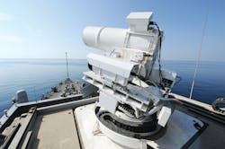 The Tactical High-power Operational Responder (THOR) is an electromagnet capable of bringing down several enemy UAVs simultaneously by frying their electronics. The Tactical High-power Operational Responder (THOR) is an electromagnet capable of bringing down several enemy UAVs simultaneously by frying their electronics.