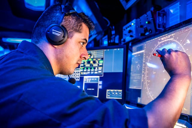 Navy cyber security experts seek to shield crucial digital systems from cyber attacks, like the combat information centers of U.S. surface warships.
