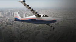 Nasa X 57 Aircraft Render