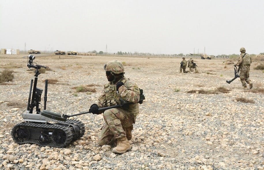 The Foster-Miller TALON remotely operated vehicle represents today&rsquo;s military uses of unmanned vehicles; the next decade will see leaps in unmanned vehicle technologies.